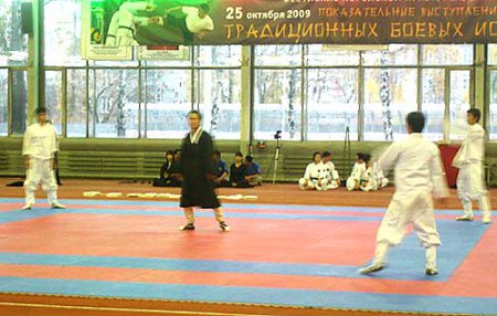 Показательные выступления традиционных корейских боевых искусств